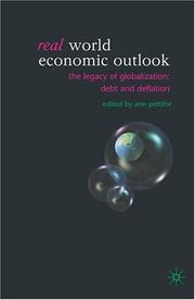 Cover of: The Real World Economic Outlook 2003: The Legacy of Globalization: Debt and Deflation