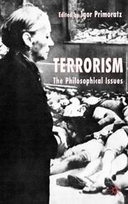 Cover of: Terrorism by Igor Primoratz
