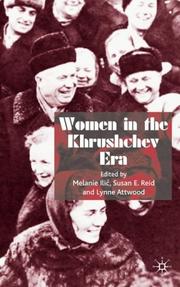 Cover of: Women in the Khrushchev era