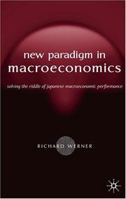 Cover of: The New Paradigm in Macroeconomics by Richard Werner
