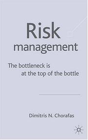 Cover of: Risk Management | Chorafas, Dimitris N.