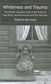 Cover of: Whiteness and trauma by Victoria Burrows