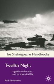 Cover of: Twelfth night by Paul Edmondson
