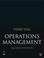 Cover of: Operations Management