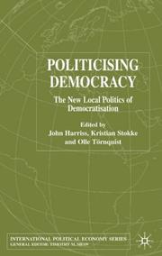 Cover of: Politicising Democracy by 