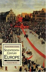 Cover of: Seventeenth-century Europe by Thomas Munck