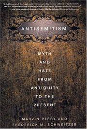 Cover of: Anti-Semitism by Marvin Perry, Frederick Schweitzer