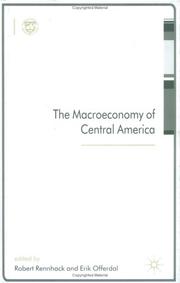 Cover of: The macroeconomy of Central America