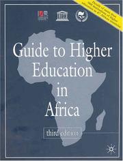 Cover of: The Guide to Higher Education in Africa: Third edition