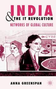 Cover of: India and the IT revolution by Anna Greenspan