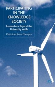 Cover of: Participating in the knowledge society: researchers beyond the university walls