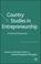 Cover of: Country Studies in Entrepeneurship