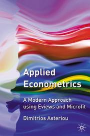 Cover of: Applied econometrics: a modern approach using EViews and Microfit