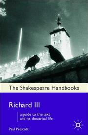 Cover of: Richard III by Paul Prescott