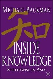 Cover of: Inside Knowledge: Streetwise in Asia