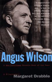 Cover of: Angus Wilson by Margaret Drabble