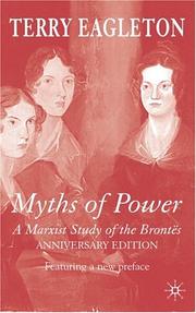 Cover of: Myths of power by Terry Eagleton