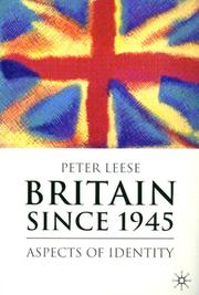 Cover of: Britain since 1945: Aspects of Identity