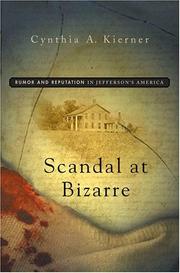 Scandal at Bizarre by Cynthia A. Kierner