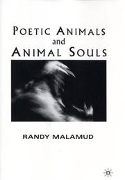 Cover of: Poetic animals and animal souls