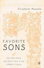 Favorite sons by Elizabeth Mazzola