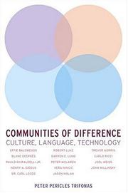 Cover of: Communities of Difference by Peter Pericles Trifonas