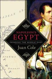 Cover of: Napoleon's Egypt by Juan Cole
