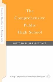 Cover of: comprehensive public high school: historical perspectives