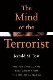 Cover of: The Mind of the Terrorist by Jerrold M. Post