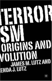 Cover of: Terrorism by James Michael Lutz, Brenda J. Lutz