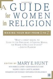 Cover of: A Guide for Women in Religion by Mary E. Hunt