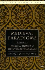 Cover of: Medieval Paradigms, Volume 1 | Stephanie Hayes-Healy