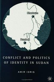Cover of: Conflict and Politics of Identity in Sudan