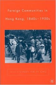 Cover of: Foreign Communities in Hong Kong, 1840s-1950s