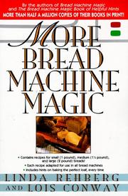 Cover of: More bread machine magic