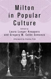 Cover of: Milton in popular culture by edited by Laura L. Knoppers and Gregory M. Colón Semenza.