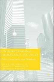 Cover of: Understanding Homeland Security: Policy, Perspectives, and Paradoxes