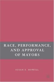 Cover of: Race, Performance, and Approval of Mayors