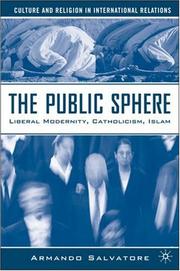 Cover of: The Public Sphere: Liberal Modernity, Catholicism, Islam (Culture and Religion in International Relations)