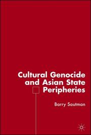 Cover of: Cultural Genocide and Asian State Peripheries
