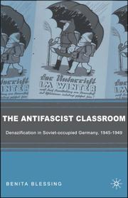 The Antifascist Classroom by Benita Blessing