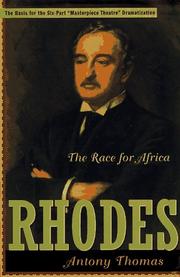 Cover of: Rhodes by Antony Thomas