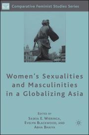 Cover of: Women's Sexualities and Masculinities in a Globalizing Asia (Comparative Feminist Studies)