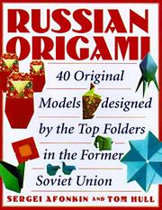 Cover of: Russian Origami: 40 Original Models Designed By The Top Folders