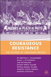 Cover of: Courageous Resistance: The Power of Ordinary People