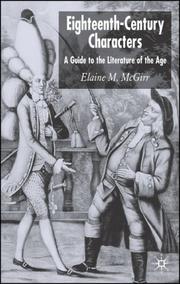 Cover of: Eighteenth-Century Characters: A Guide to the Literature of the Age