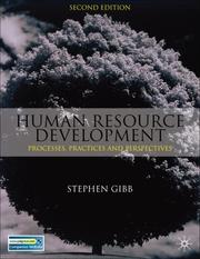Cover of: Human Resource Development | Stephen Gibb