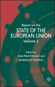Cover of: Report on the State of the European Union by Jean-Paul Fitoussi, Jacques Le Cacheux