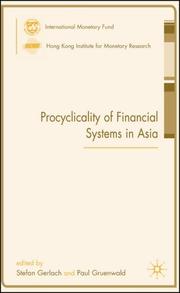 Cover of: Procyclicality of Financial Systems in Asia