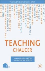 Cover of: Teaching Chaucer (Teaching the New English)